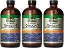 (3 PAKKAUS) - Natures Vastaus - Omega 3 Liquid 480ml 3 PACK BUNDLE