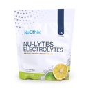 NuEthix Formulations NU-LYTES Elektrolyytit Hydraation Packets, Zero Calories, Zero Sugar, Zero Carbs, Ei-GMO, Elektrolyytit Powder Packets, Glycogen Replenishment, 15 Servings (Sitruunan lime)