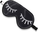 ZIMASILK 100% Natural Silk Sleep Mask Blindfold,Säädettävä Super-Smooth Soft Eye Mask for Nukkua Bag(Eyeraps)