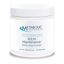 Metabolinen huolto R.E.M. Huolto Powder - Natural rentoutumista tuki täydentää magnesiumin, melatoniinin, 5-HTP + kalium - Easy Drink Add-in, Ei täytettä (366g / 60 tarjoilua)