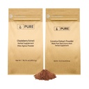 PURE ALKUPERÄISET AINEET Chasteberry Extract ja lakritsiuute Bundle, 1 lb Each, ei-GMO, Gluteenittomat lisäravinteet