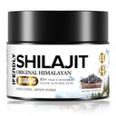 Shilajit Hartsi, Shilajit for Men & Women, Shilajit Pure Himalajan Organic - 600 mg Potency Gold Grade, jossa on 85+ Trace Minerals, Fulvic & Hummer Acid, for Stamina, Immuniteetti & Strength, 50 Servings (30 g)
