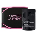 Urheilu Tutkimus Creatine Monohydraatti ja Sweet Sweet Sweet Waist Trimmer - Musta / vaaleanpunainen (suuri)