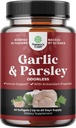 Voiöljy Odorless Valkosipuli Softgels - Persiljauute & ikääntynyt valkosipuli täydentää - Persilja Softgels for Gut Support - 60 Ct