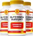 NutraRize (Pack of 3 Sweet Restore Glycogen Support, Joint Support, viralliset Glycogen Support Kapselit, Joint Support Formula Blood Alves Cleaner Reviews (180 kapselia)