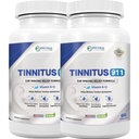 Tinnitus 911 - Tinnitus Relief täydennysosa - Korvan soitto Relief - 2 pakkaus