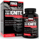 Force Factor Test X180 Ignite Total Testosteroni Booster miesten kanssa Sarviapilan siemen ja vihreä teeuute rakentaa Lean Lihas, Boost Energy, ja parantaa suorituskykyä, 120 Count