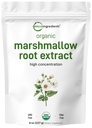 Micro Ingredients Organic Marshmallow Root Powder, 8 Ounce, Filler ilmaiseksi ja perinteisesti käytetty, tukee ruoansulatuskanavan terveys, ei-irroi ja ei muuntogeenisiä organismeja, Vegaaniystävällinen