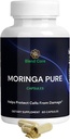Moringa Antioksidanttikapselit - Natural Moringa Oleifera - 800 MG Energia, aineenvaihdunta, ja immuunituki.