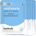 Baebody Advanced Etana Mucin Under Eye Patchs for Women & Men (6 paria) - Under Eye Maskit for Dark Circles ja Puffiness - Niacinamide - Vähentää hienoja linjat ja ryppyjä