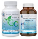 GC® GautCare- ja Friendly Fighters® Probiootti: Virtsahapon puhdistuspaketti mikrokapseleilla varustetuilla probiooteilla