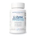 Biotics Research Li Zyme 50 mikrogrammaa, Litium kokonaisena ruokana, fytokemiallisesti Bound Litium, Erittäin biologisesti käytettävissä, tukee aivojen toimintaa, muistia ja mielialan tukea, 100 tablettia
