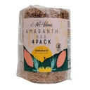 Mi Alma, 4 BAR PACK Amaranth Bar kanssa suklaata ja maissihiutaleita PREMIUM, Barra de Amaranto con Chocolate, Super Food, Gluteeniton, Terve Välipala, 8.4 oz