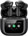 Langattomat korvakorut Bluetooth 5,3 kuulokkeet 50H Leikkiaika Syvä Bass Stereo Korvanuket Mic IPX7 vedenpitävä Mukavuus Kevyt korvakuulokkeet Pad Android / iOS Puhelimet Lahjat naisille Miehet