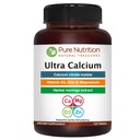 Pure Nutrition Ultra Calcium 1000 mg, jossa VIT D3 + K2 . 120 Tab. ..