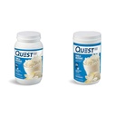 Quest Vanilla Milkshake Protein Powder Bundle, 24 g proteiinia, 1 g sokeria, 3 kg ja 1, 6 kg, Low Carb, Gluteeniton, 43 & 23 tarjoilua