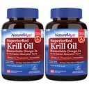 Antarktis Krill Oil 1000 mg Softgels, Krill Oil Omega-3s, EPA, DHA, Astaksantiini & Phospholipids, Heart Health, 120 Softgels, Ei GMO, Ei gluteenia, valmistettu Yhdysvalloissa