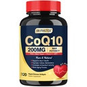 DRFOSTER Coq10 200 mg, Coenzyme Q10 antioksidanttien ja energian tuotannossa, 6X suurempi imeytyminen Cq10-vitamiinin E & PQQ & Black Pepper Extract, Co q 10 täydennysosa 120