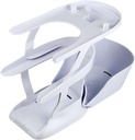 Navage Countertop Caddy - Storage Caddy Organizer Navage Nasal kastelujärjestelmä - 3-Tier nenä puhdistus tarvikkeet Järjestäjä irrotettava tray - Muovi Caddy Vain - Nasal Care Lisävarusteet