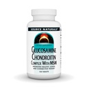 Source Naturals Glukosamiini Chondroitin Complex Msm - 120 tablettia