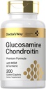 Doctor's Way Glukosamine Chondroitin MSM Turmeric ... 200 Caplets... Advanced Support Complex...