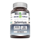 Amazing Formula Selenium Supplement ... 100 Mcg Per Serving. 250 tablettia...