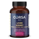 Maksa- ja munuaispuhdistus & tuki Herbal Complex - Munuaisten puhdistus Detox & Korjaus Maksan täydentää miesten ja naisten - Organic Munuaisten Palautus ja maksan tuki täydentää - 60 kapselia