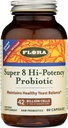 Flora - Super 8 Hei Potency Probiootit 60 Count - Terveellinen hiekkatasapaino & Ruoansulatusterveys - miehille & naisille - 42 miljardia PMY, raaka, gluteeniton - enintään 2 kuukauden tarjonta