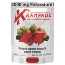 Krampade Elektrolyytit Powder Kalium Supplement - 2000 mg K+, >2X Enemmän kuin Coconut Water - Kramp-apu ja ehkäisy