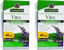 Luonnon vastaus Vitex Chastetree Berry Supplement, 90-kasvissyöjä Kapselit, 2 kreivi ... Hormonaalinen tasapaino...