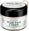 Wild Yam Cream for Hormone Balance: Natural Formula for Hot Flashs Night Sweats - Estrogeeni Progesteroni Ilmainen 2 OZ