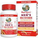 MaryRuth Organics Miesten Multivitamiini Gummies Vegaani vitamiineja immuunitukea ... ei-GMO & gluteeniton... 0g sokeria per tarjoilu 60