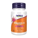 NYT lisäravinteet, A-vitamiini (kalanmaksaöljy) 25 000 IU, Essential Nutrition, 100 Softgels