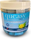 Three Lollies Queasy Hydration MD Packets - Hydraation & Dgestive Health Support hoidon aikana - hydraatit, Helpottaa pahoinvointia ja korvaa ravinteita - Natural & non-Drowsy - 50 Packets
