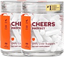 Cheers Suojaa päivittäin Liver Supplement Drinkers kanssa L-Cysteine + DHM ...