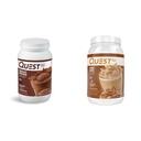 Quest Nutrition Chocolate Milkshake Protein Powder, 22g Protein, 1g Sugar, Low Carb, Gluteeniton, 3 punta, 43 Tarjoilut & Peanut Butter Protein Powder, 23g Protein, 1g sokeria, Low Carb, Gluteeniton