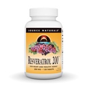 Source Naturals Resveratrol 200 terveelle ikääntymiselle*, 200 mg - 120 tablettia
