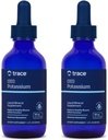 Trace Minerals Ionic Kalium - täydennysosa kaliumia ja magnesiumia - nestemäinen täydennysosa apua Easy Mineral Imeytyminen - terve aivojen ja lihasten toiminto täydentää - 2 fl oz (2 pakkaus) (66 Servings)