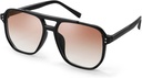 FELCHY Retro Square Aviator Aurinkolasit Naisten Miehet 70s Vintage Trendy Muovi Runko Aurinkolasit B2835