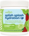 Wellah Splash Hydration Elektrolyyttijuoma Mix (Strawberry Kipsi maku, 30 tarjoilua)
