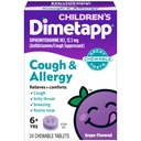 Dimetapp Lapset yskä & allergia purutabletti, 24 tablettia, viinirypäle