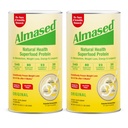 Almased Ateriankorvike Shake - Matala-Glycemic High Plant Base Protein Powder- Nutritional Paino Health Support Supplement - Original Flavor - 17,6 oz