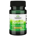 Swanson Keratin (Tiibetin villasta) - Natural Supplement Edistävät terveitä niveliä, hiukset, iho ja kynnet - auttaa ravitsevan terveitä connective kudosta - (60 kapselia, 50 mg Each)