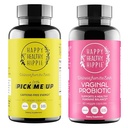 Happy Terve Hippi Vaginal Probiootit naisille & poimia minut Natural Energy Pillerit
