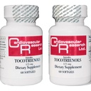 Kardiovaskulaaritutkimus 120 Softgels 125 mg E-vitamiini Annatto Tokotrienolit Pure DeltaGold, 90% Delta ja 10% Gamma, 2 pulloa 60 pehmeää geeliä (ANNATOC)