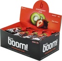 Boom Nutrition - Carb Boom Energy Gel - Fruit-Flavored Energy Geels - Treout Gel - Energy Gel pyöräilyyn - Running Gel - Natural Energy Gel - Mansikka Kiivit (24 pakkaus)