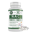 Genex Formula NAC 500 mg (100 kapselia) N-asetyylikysteiini, tukee maksan terveys - ei-GMO, Gluteeniton, Vegan (3 kuukauden tarjonta)