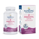 Nordic Naturals Prenatal DHA, Ei-maukasta - 180 pehmeää geeliä - 830 mg Omega-3 + 400 IU D3-vitamiinia - tukee aivojen kehitystä vauvojen aikana raskauden ja imetyksen aikana - ei-GMO - 90 tarjoilua