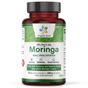 Luomu Aura Moringa Leaf Capsules ... 1500mg - 150 HPMC Veg ... Koko lehdet Green Super Food Nutrition...