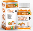 RENEW ACTIVE Svegan Turmeric 130MG per 2 Gummy Black Pepper tehostetun absorption 